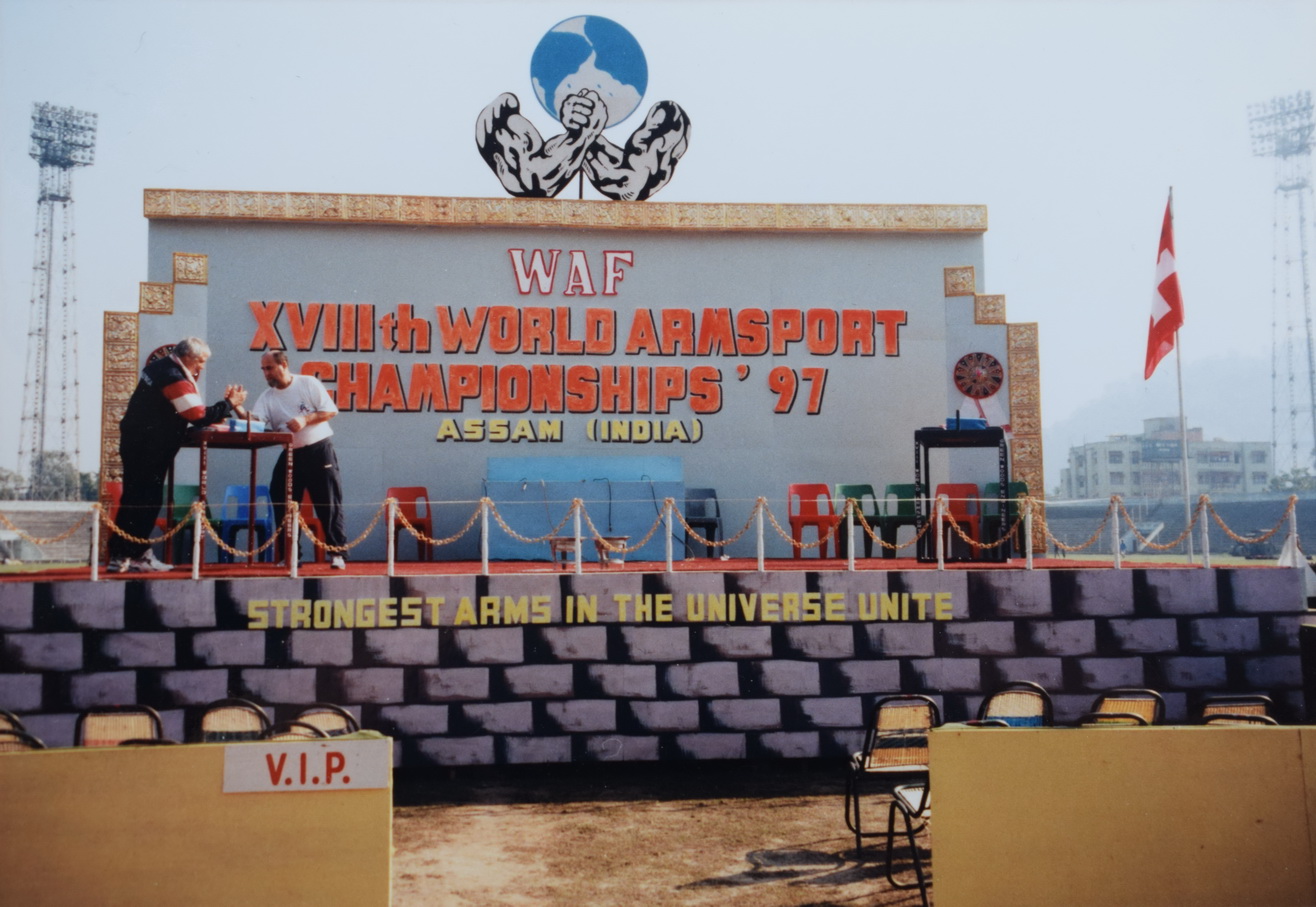 Podium na MS v Indii